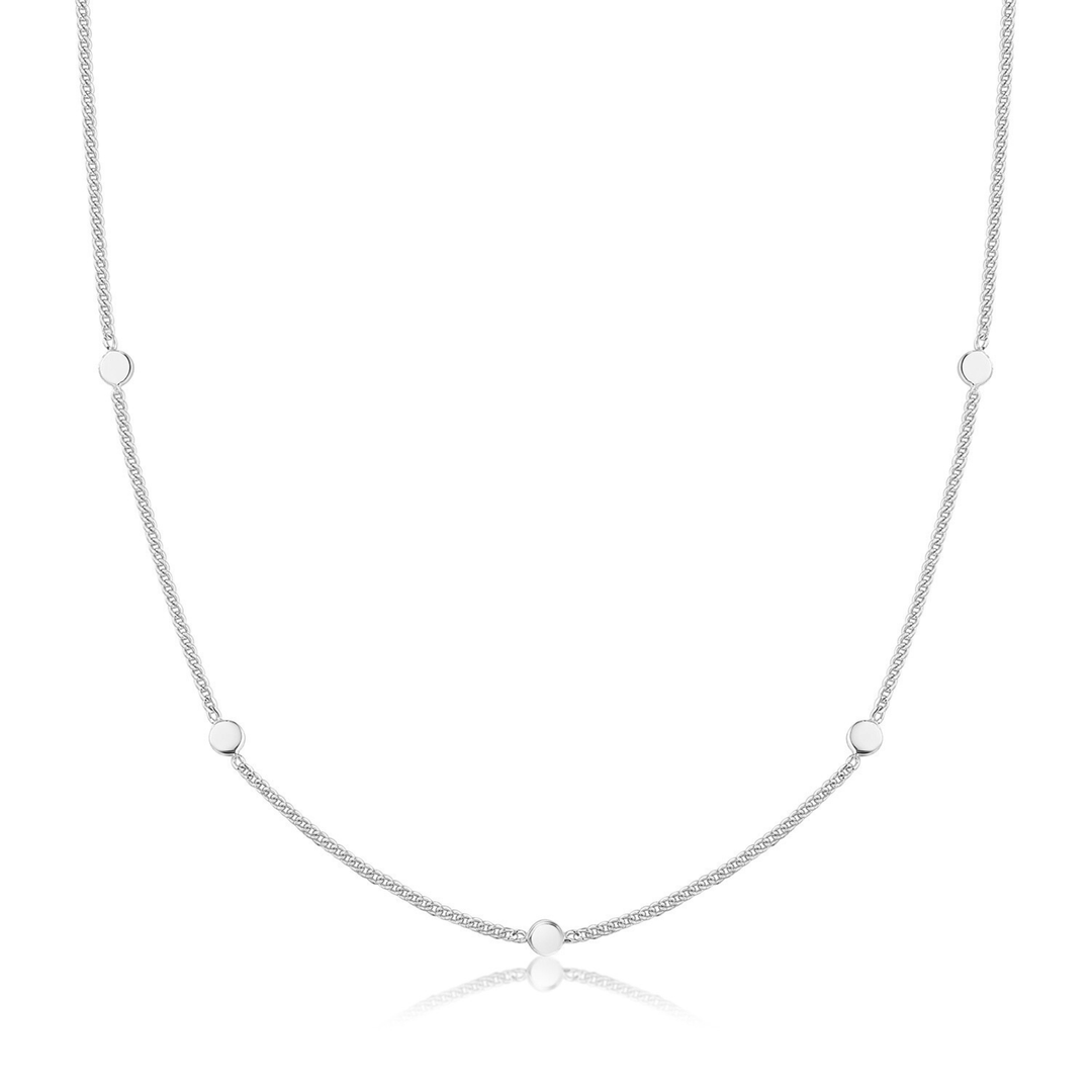 Multi Disc Chain Necklace - okonii