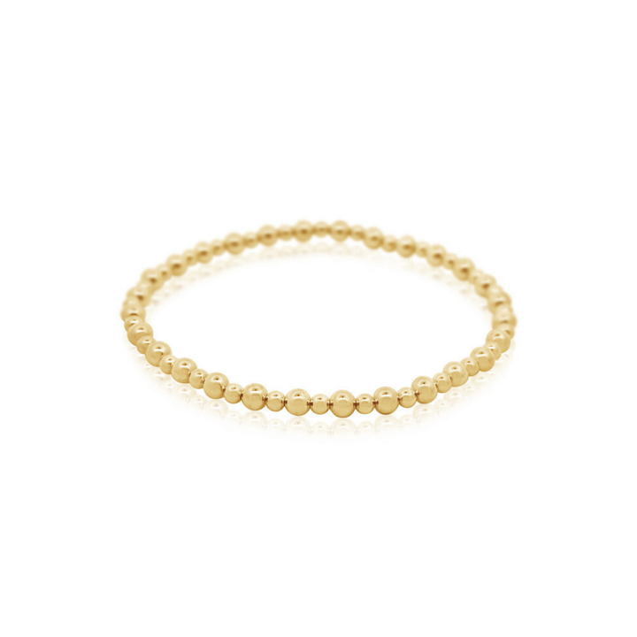 Gold Filled Stretch Bracelet - okonii