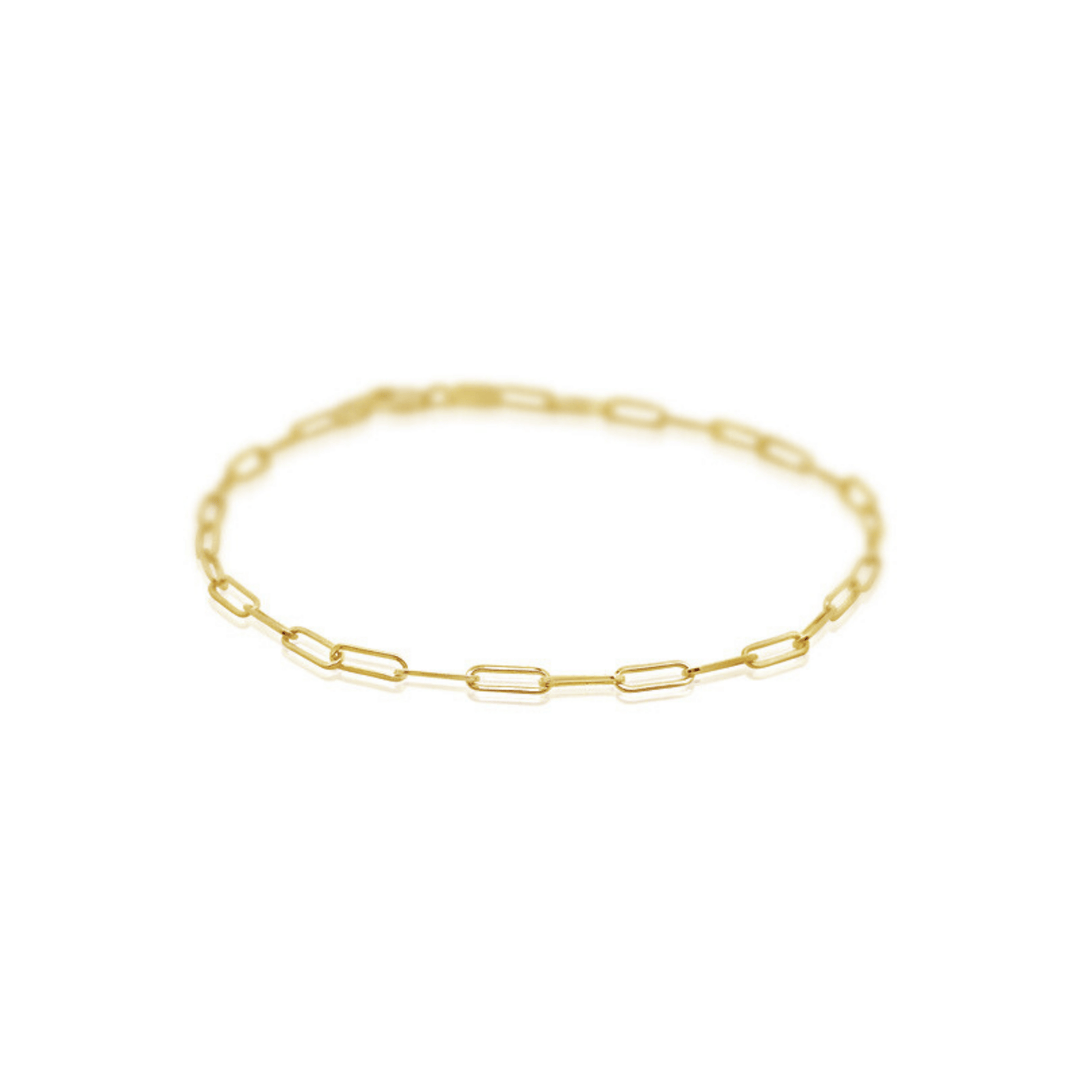 Small Paper Clip Bracelet - okonii