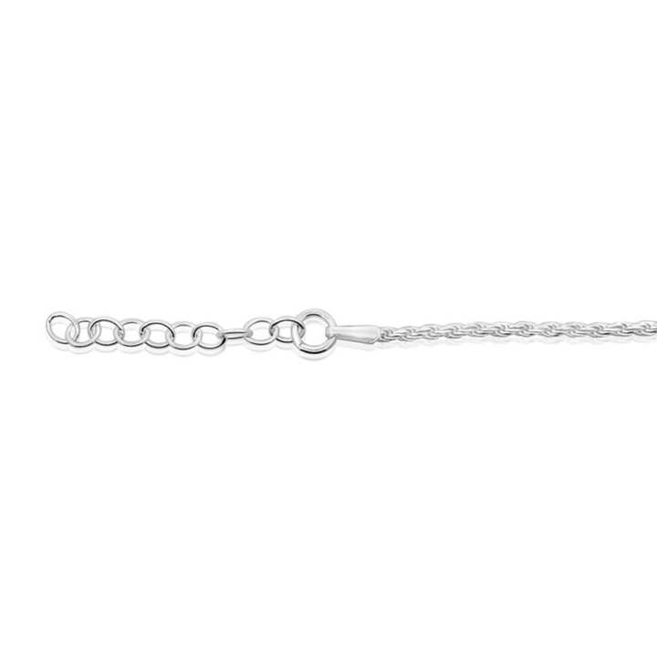 Diamond Cut Rope Anklet - okonii