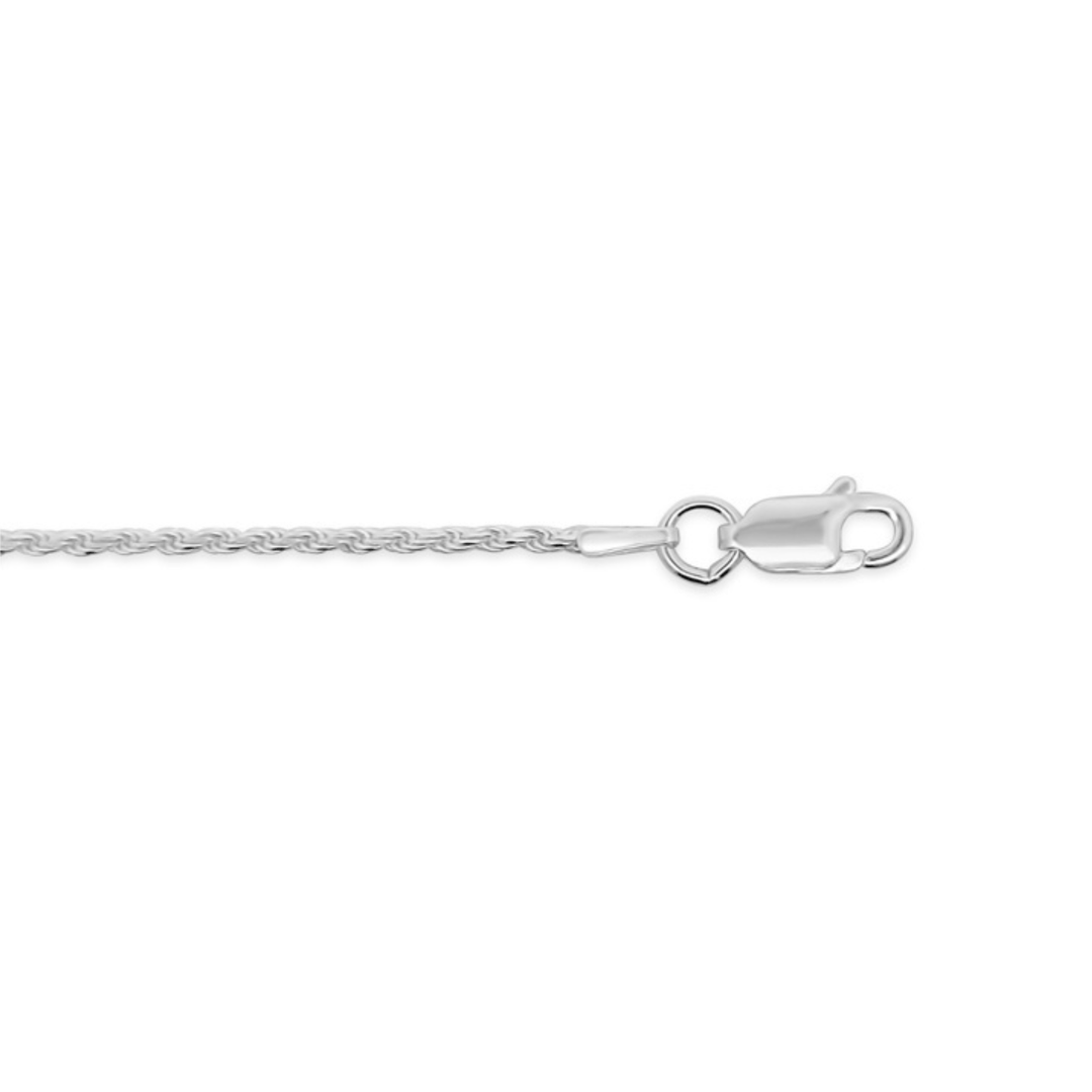 Diamond Cut Rope Anklet - okonii