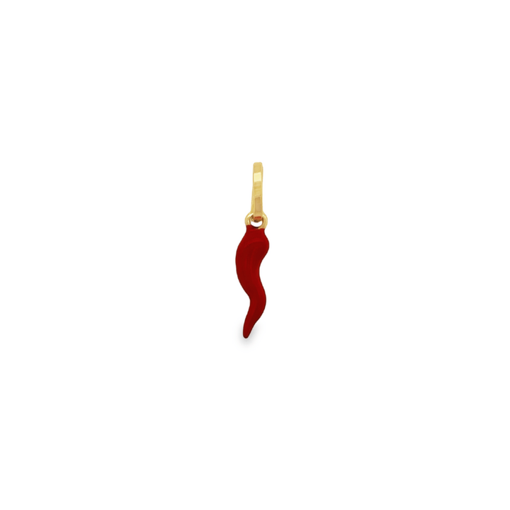 Red Lucky Corno Pendant - okonii