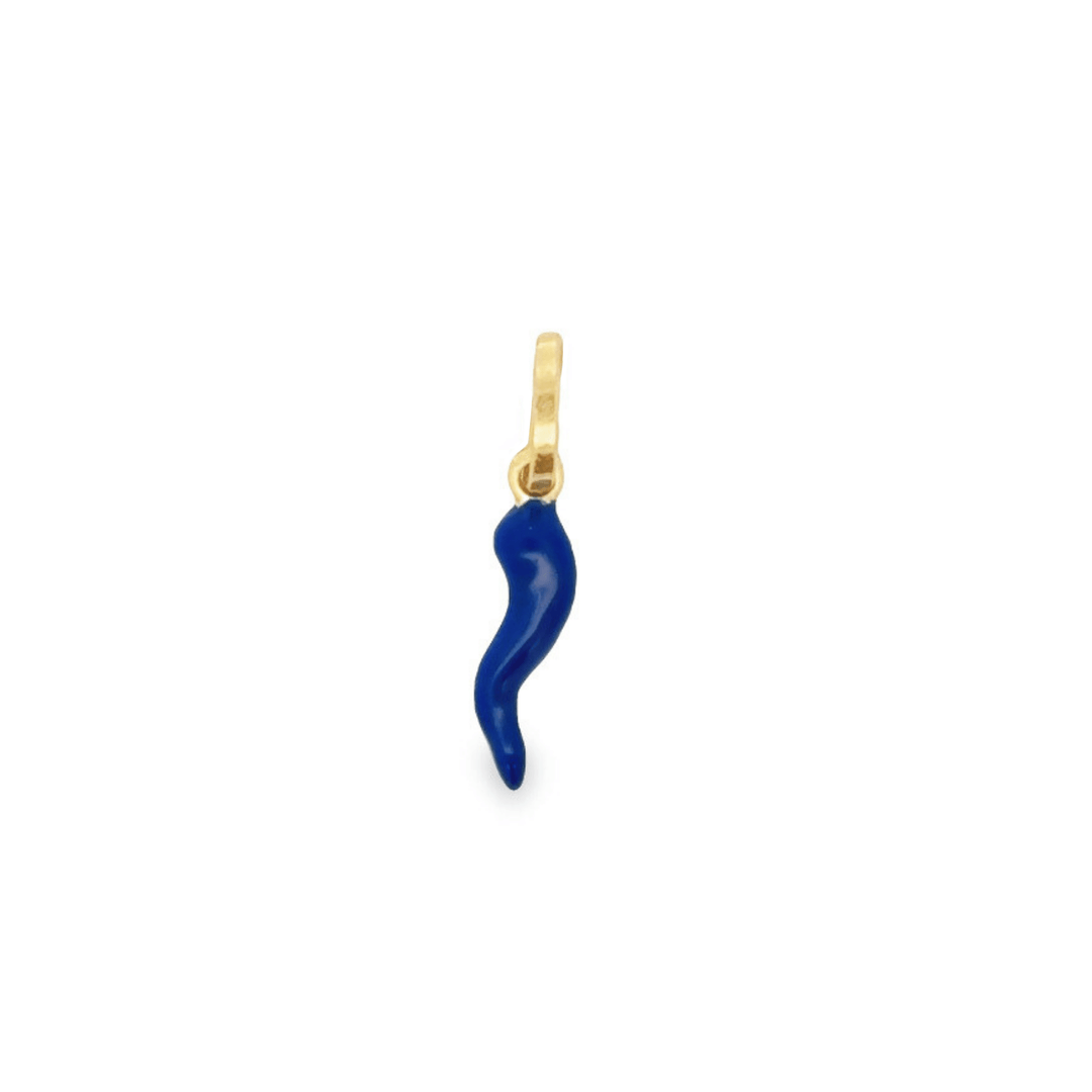 Dark Blue Corno Pendant - okonii