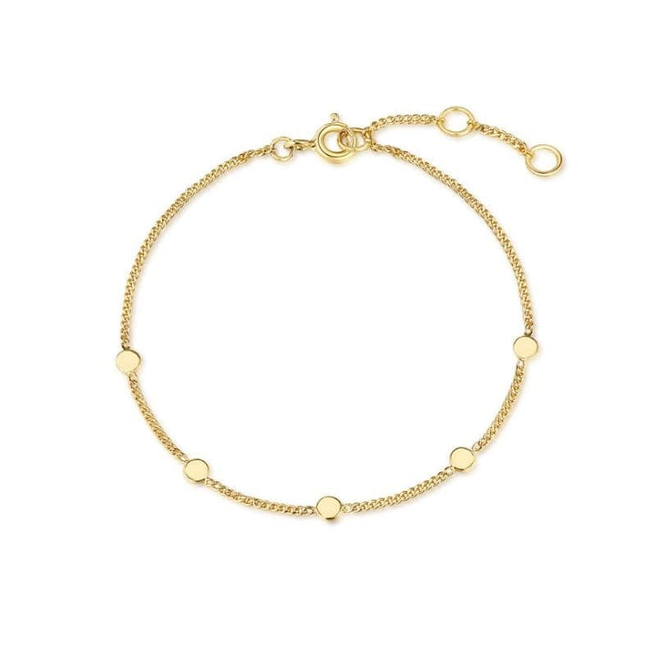 Multi Disc Chain Bracelet - okonii