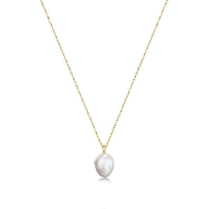 Pearl Drop Necklace - okonii